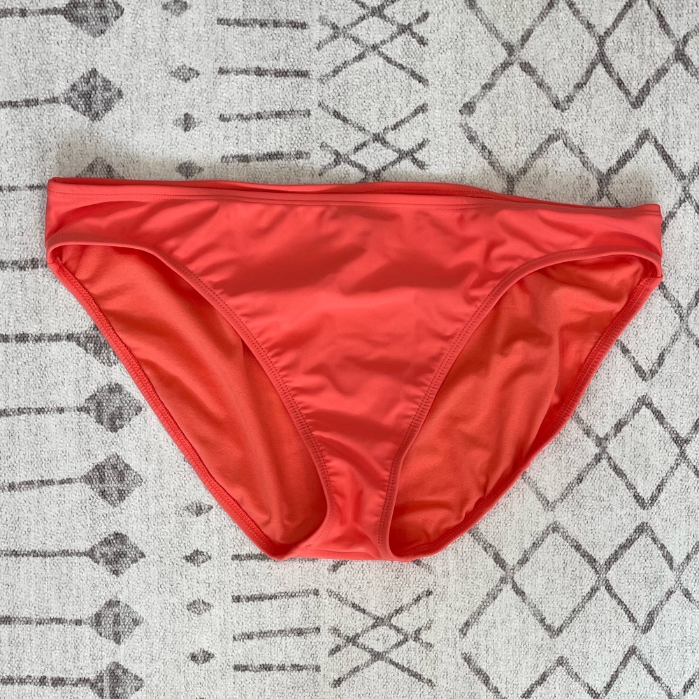 Island Escape size 14 light orange bikini swim bottoms